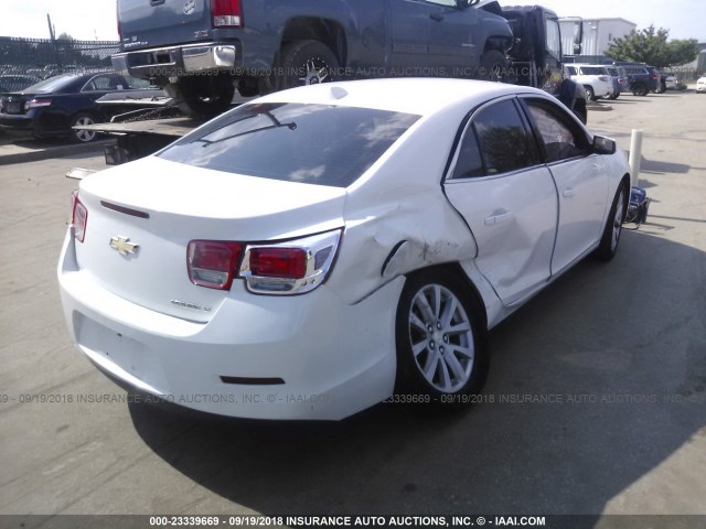 1G11E5SA4DU141265 - 2013 CHEVROLET MALIBU 2LT WHITE photo 4