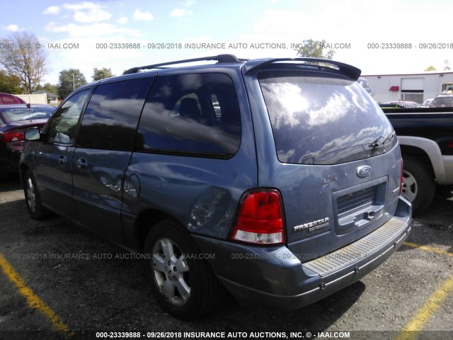 2FMZA57206BA62610 - 2006 FORD FREESTAR SPORT BLUE photo 3