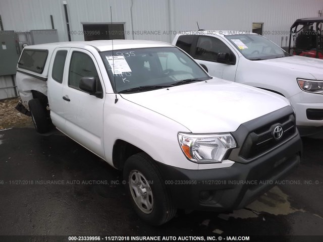 5TFTX4CN0FX059976 - 2015 TOYOTA TACOMA ACCESS CAB თეთრი ფოტო 1
