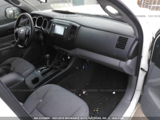 5TFTX4CN0FX059976 - 2015 TOYOTA TACOMA ACCESS CAB თეთრი ფოტო 5