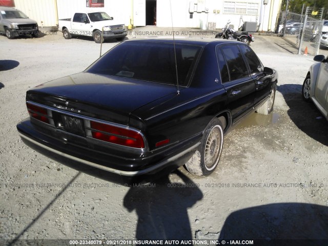 1G4CW52K5TH648121 - 1996 BUICK PARK AVENUE  BLACK photo 4