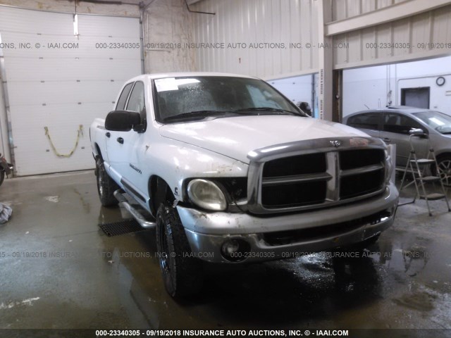 3D7KS28C55G746451 - 2005 DODGE RAM 2500 WHITE photo 6