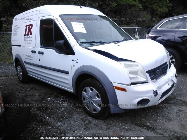 NM0LS6BN9AT040531 - 2010 FORD TRANSIT CONNECT XLT WHITE photo 1
