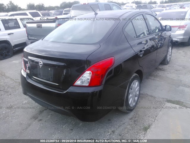 3N1CN7AP5FL847355 - 2015 NISSAN VERSA S/S PLUS/SV/SL BLACK photo 4