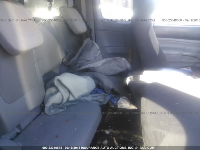 5TFUX4EN1EX029885 - 2014 TOYOTA TACOMA ACCESS CAB ვერცხლისფერი ფოტო 8