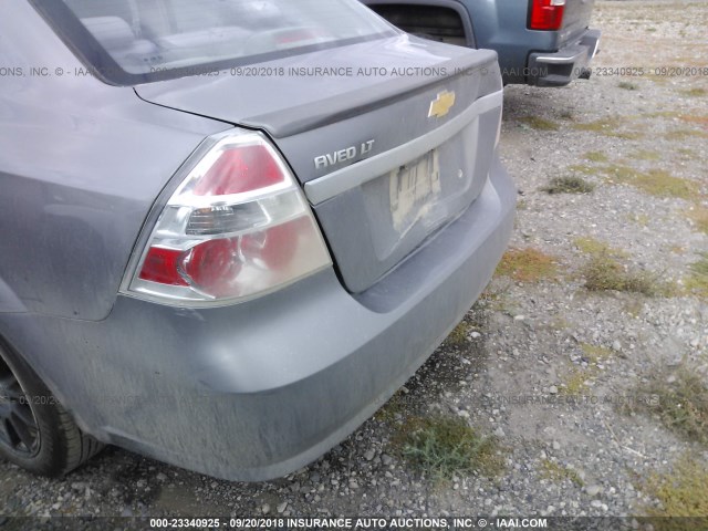 KL1TD5DE3AB072800 - 2010 CHEVROLET AVEO LS/LT GRAY photo 6