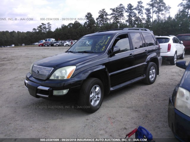 JTJBT20X270131267 - 2007 LEXUS GX 470 BLACK photo 2