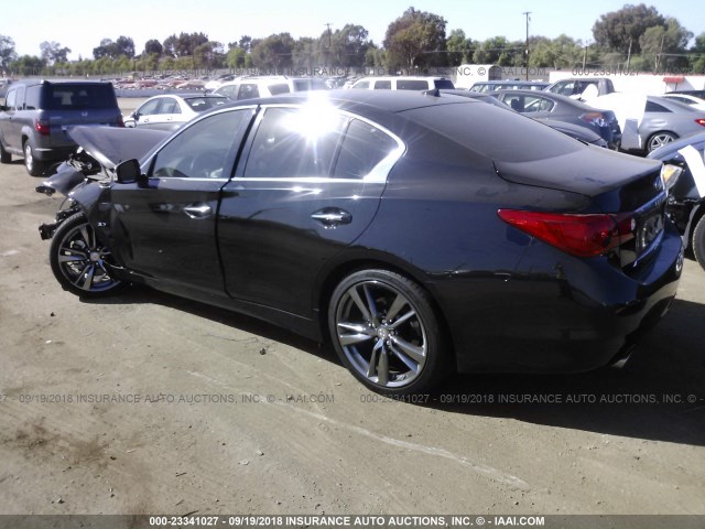 JN1BV7AP7FM354875 - 2015 INFINITI Q50 PREMIUM/SPORT BLACK photo 3