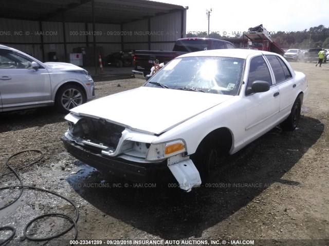 2FAFP71W57X130892 - 2007 FORD CROWN VICTORIA POLICE INTERCEPTOR WHITE photo 2