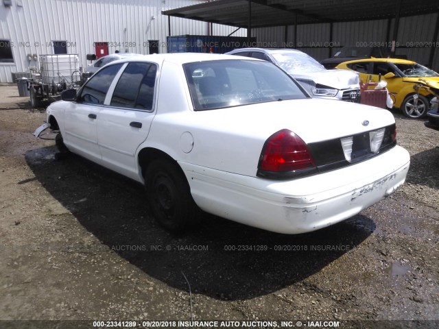 2FAFP71W57X130892 - 2007 FORD CROWN VICTORIA POLICE INTERCEPTOR WHITE photo 3