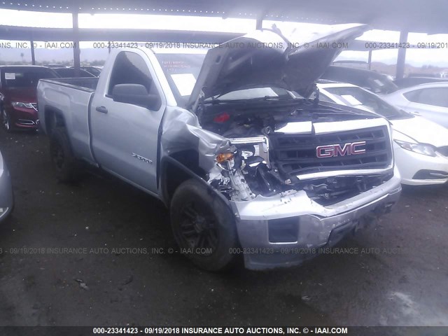 1GTN1TEC8EZ311508 - 2014 GMC SIERRA C1500 SILVER photo 6