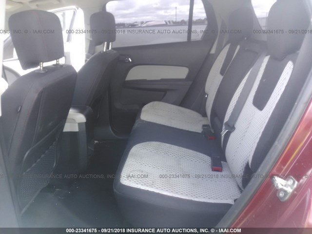 2GKALMEK9E6283255 - 2014 GMC TERRAIN SLE MAROON photo 8