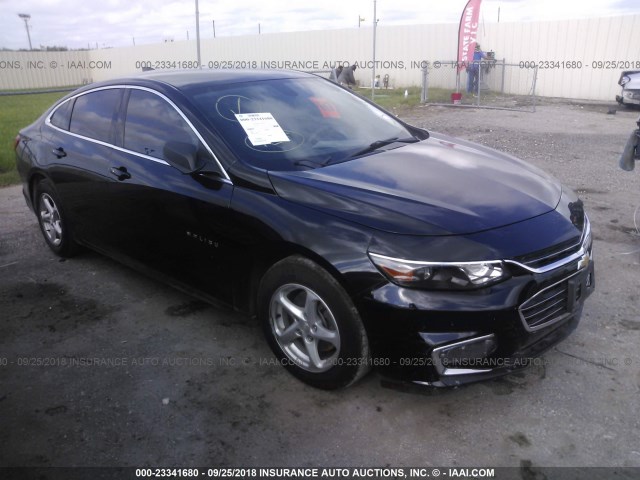 1G1ZB5ST3GF207309 - 2016 CHEVROLET MALIBU LS Qara foto 1