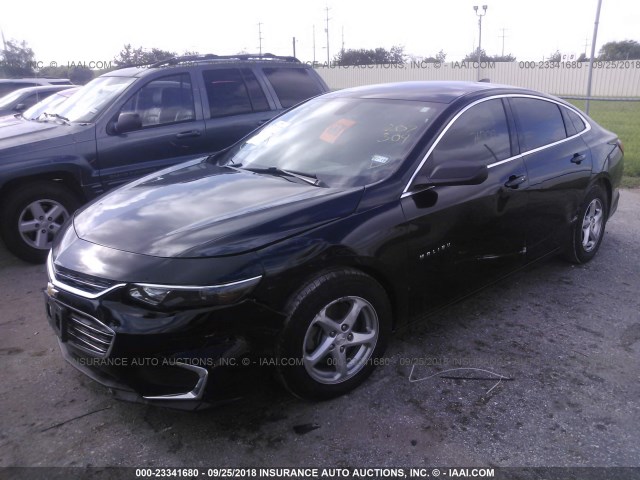 1G1ZB5ST3GF207309 - 2016 CHEVROLET MALIBU LS Qara foto 2