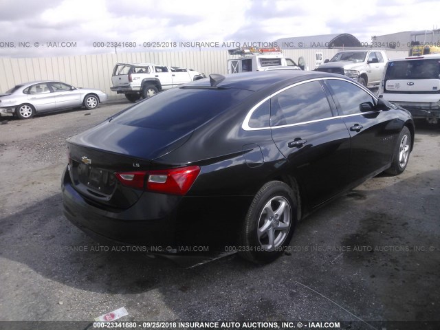 1G1ZB5ST3GF207309 - 2016 CHEVROLET MALIBU LS Qara foto 4