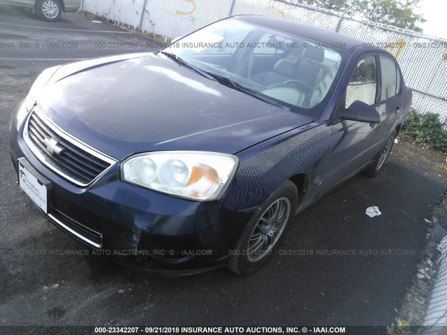 1G1ZS57N37F282229 - 2007 CHEVROLET MALIBU LS 深蓝色 照片 2
