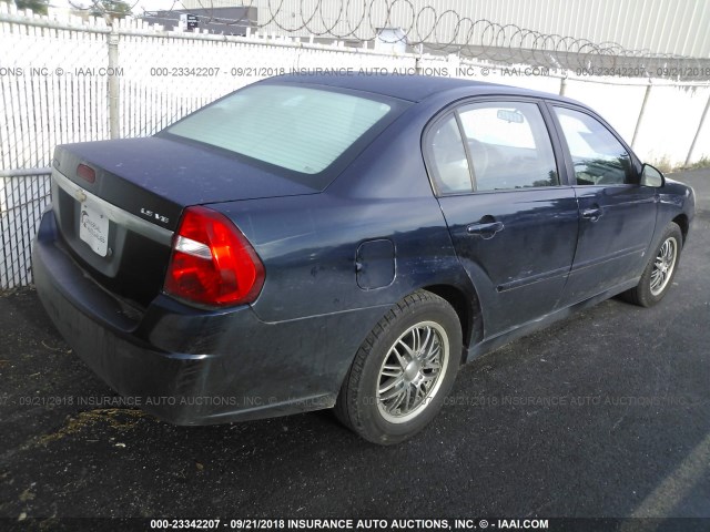 1G1ZS57N37F282229 - 2007 CHEVROLET MALIBU LS 深蓝色 照片 4