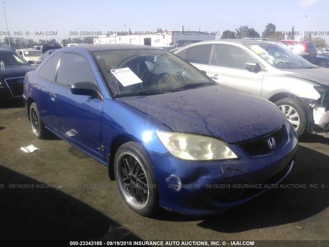 1HGEM22345L002306 - 2005 HONDA CIVIC DX VP Mavi foto 1