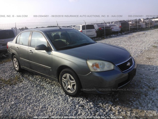 1G1ZS53F96F161010 - 2006 CHEVROLET MALIBU LS 灰色 照片 1