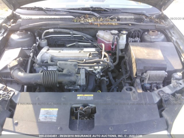 1G1ZS53F96F161010 - 2006 CHEVROLET MALIBU LS 灰色 照片 10