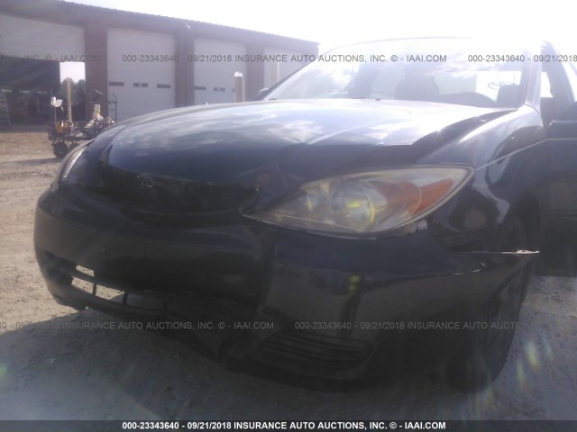 4T1BE32K73U161349 - 2003 TOYOTA CAMRY LE/XLE/SE BLACK photo 6