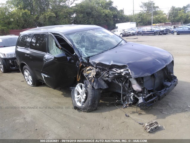 1C4RDJAG1DC668469 - 2013 DODGE DURANGO SXT BLACK photo 1