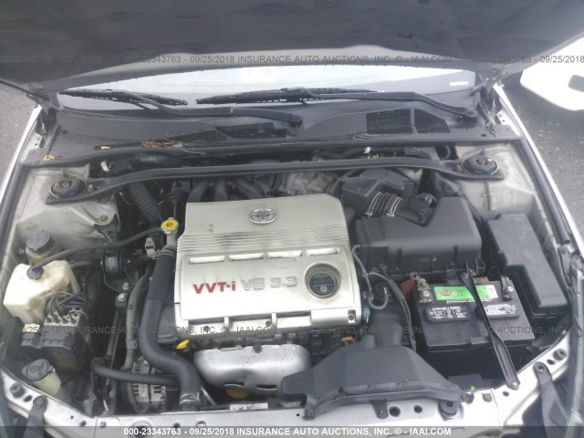 4T1FA38P27U116146 - 2007 TOYOTA CAMRY SOLARA SE/SLE Gümüş foto 10