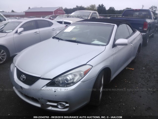 4T1FA38P27U116146 - 2007 TOYOTA CAMRY SOLARA SE/SLE Gümüş foto 2