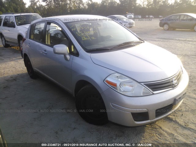 3N1BC1CP5AL433092 - 2010 NISSAN VERSA S/SL SILVER photo 1