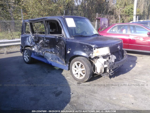 JTLKT324264081610 - 2006 TOYOTA SCION XB Tünd mavi foto 1