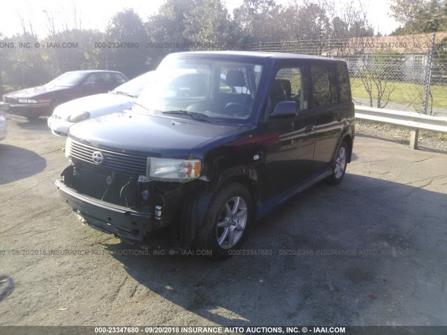 JTLKT324264081610 - 2006 TOYOTA SCION XB Tünd mavi foto 2