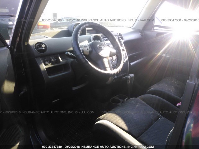 JTLKT324264081610 - 2006 TOYOTA SCION XB Tünd mavi foto 5