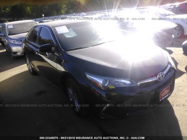 4T1BF1FK9HU753712 - 2017 TOYOTA CAMRY LE/XLE/SE/XSE BLACK photo 1