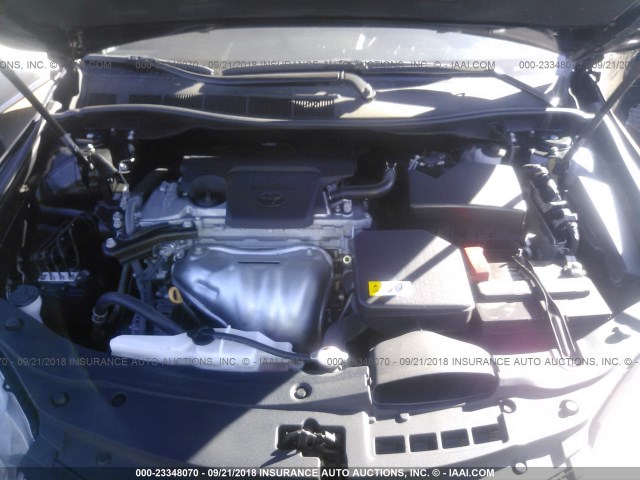 4T1BF1FK9HU753712 - 2017 TOYOTA CAMRY LE/XLE/SE/XSE BLACK photo 10