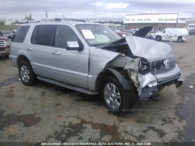 4M2EN4JE2AUJ02459 - 2010 MERCURY MOUNTAINEER PREMIER SILVER photo 1