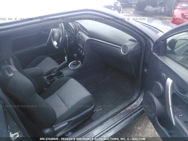 JTKJF5C71E3069478 - 2014 TOYOTA SCION TC GRAY photo 5