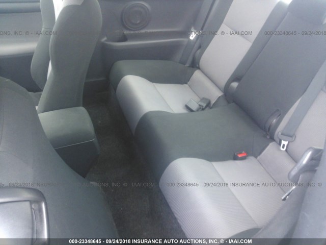 JTKJF5C71E3069478 - 2014 TOYOTA SCION TC GRAY photo 8