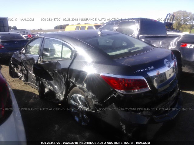 1G4GH5E34CF215174 - 2012 BUICK LACROSSE PREMIUM BLACK photo 3