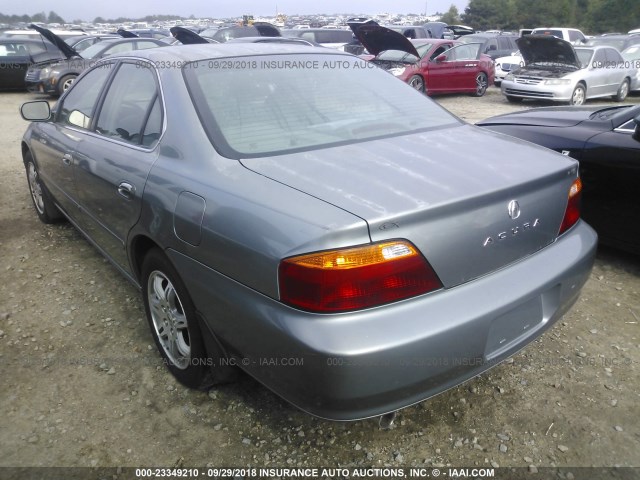 19UUA56691A019702 - 2001 ACURA 3.2TL GRAY photo 3