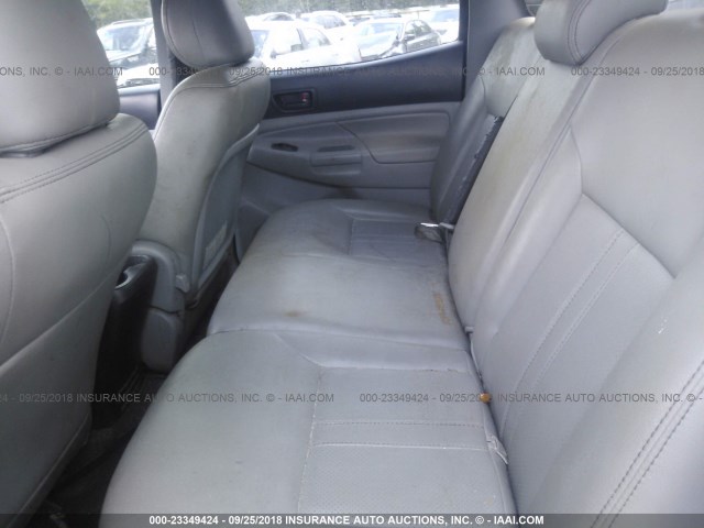 5TFJU4GN9DX037059 - 2013 TOYOTA TACOMA DOUBLE CAB PRERUNNER RED photo 8