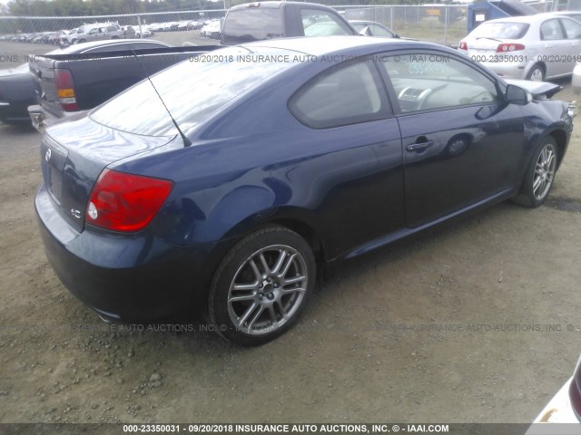 JTKDE177170178014 - 2007 TOYOTA SCION TC Mavi foto 4