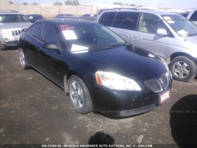 1G2ZH58N574211618 - 2007 PONTIAC G6 GT BLACK photo 1