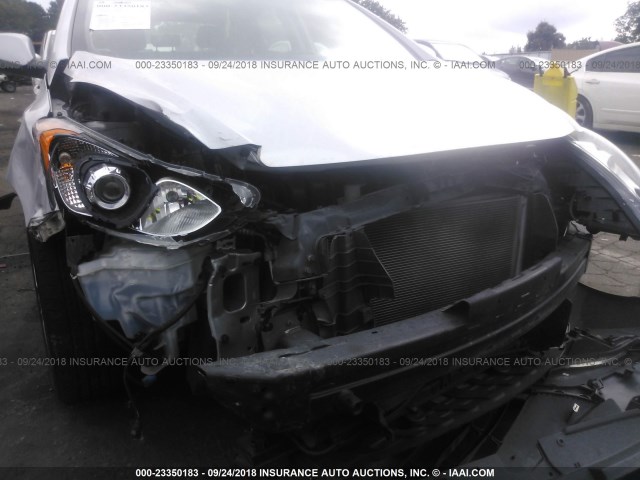 KMHD35LH1EU158737 - 2014 HYUNDAI ELANTRA GT SILVER photo 6