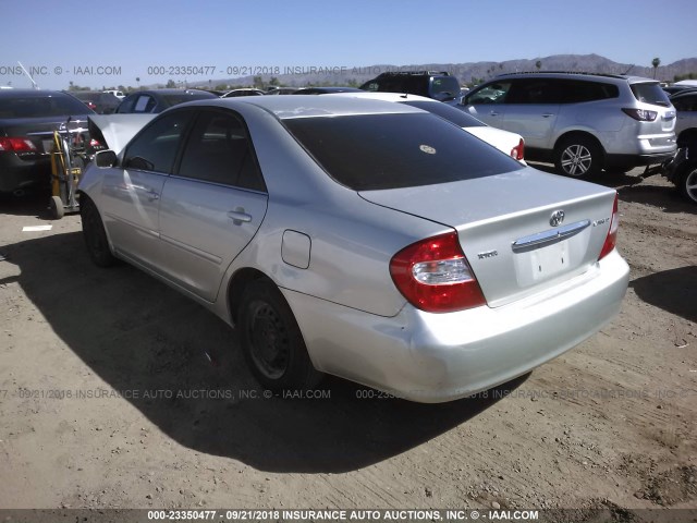 4T1BE32K54U923076 - 2004 TOYOTA CAMRY LE/XLE/SE SILVER photo 3