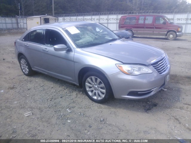 1C3CCBBG2DN528386 - 2013 CHRYSLER 200 TOURING SILVER photo 1