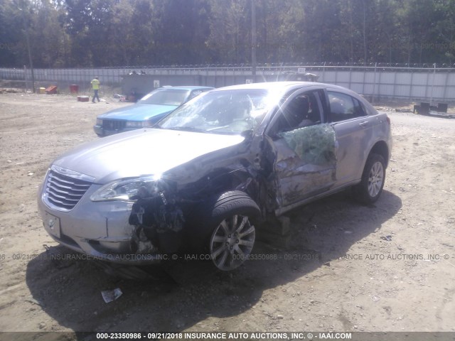 1C3CCBBG2DN528386 - 2013 CHRYSLER 200 TOURING SILVER photo 6