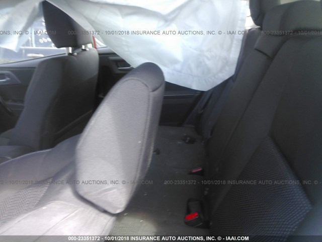 JTNKARJE8JJ559209 - 2018 TOYOTA COROLLA IM RED photo 8