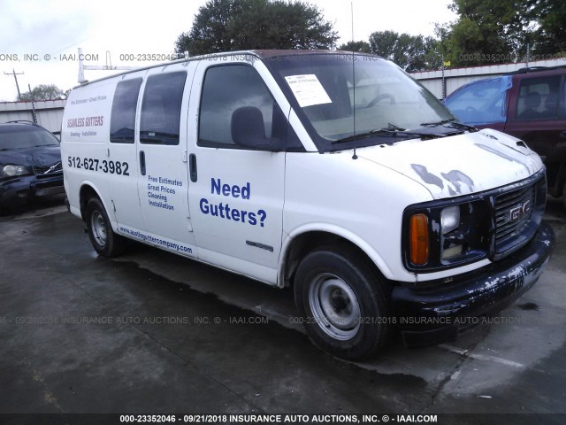 1GTEG15M921111114 - 2002 GMC SAVANA G1500 WHITE photo 1