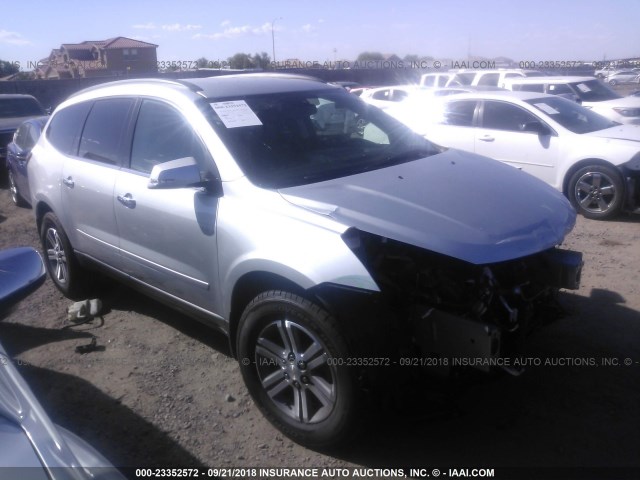 1GNKVGKD6FJ108782 - 2015 CHEVROLET TRAVERSE LT SILVER photo 1