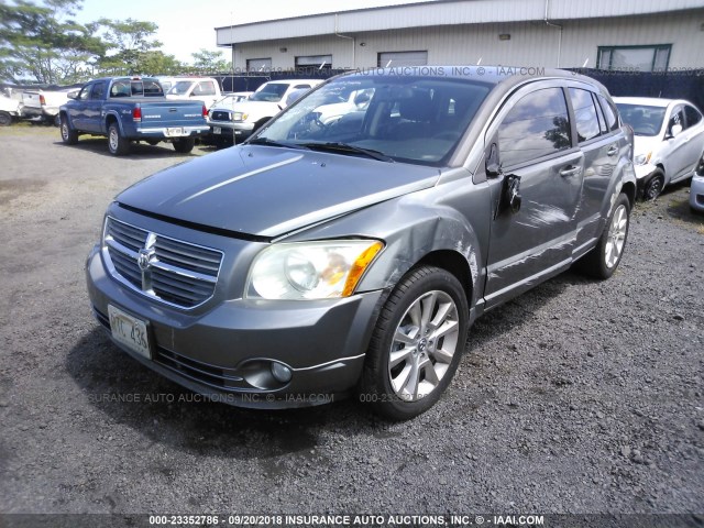 1B3CB5HA9BD268415 - 2011 DODGE CALIBER HEAT GRAY photo 2